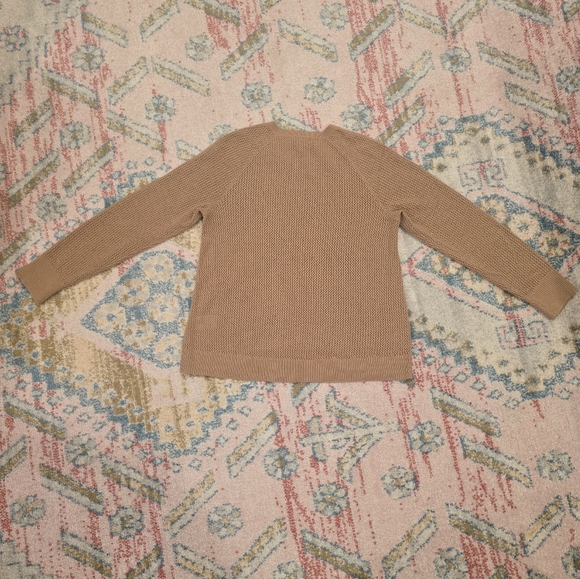 Patagonia Cashmere/Wool Tan Knit Sweater - Picture 3 of 8